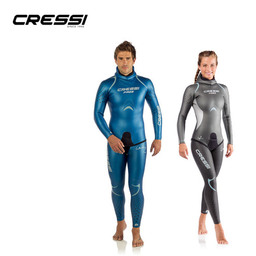 [4283] CRESSI 크레씨 프리 슈트 프리다이빙 3.5mm 잠수복